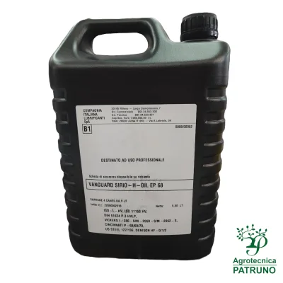 Olio idraulico Vanguard Sirio-H-Oil EP 68